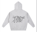 Gray zip up hoodie
